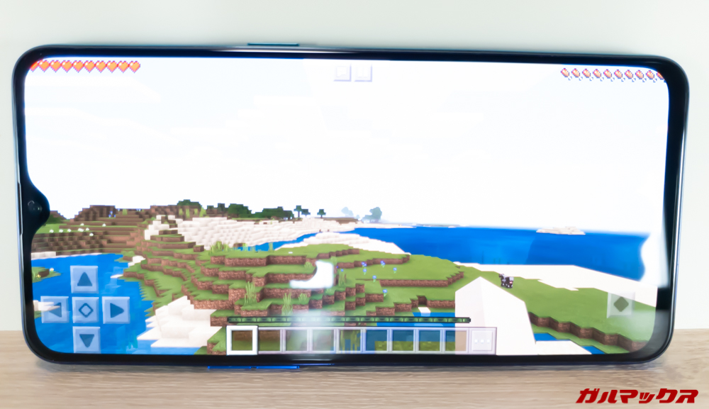 OPPO Reno Aでマインクラフト