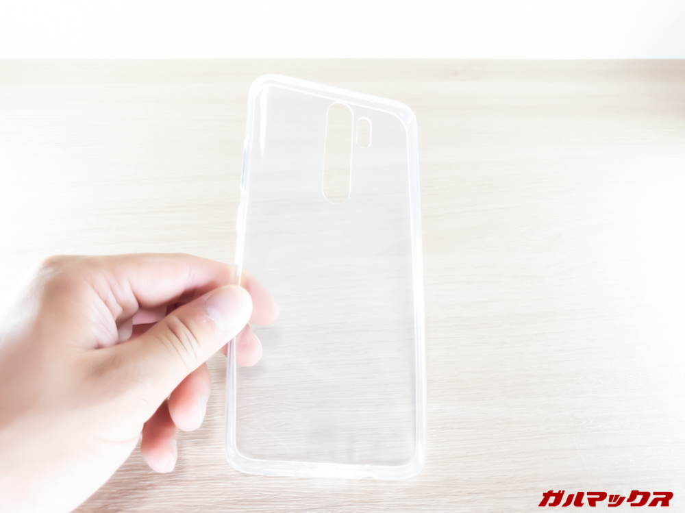 Redmi Note 8 Proに付属しているTPUケース
