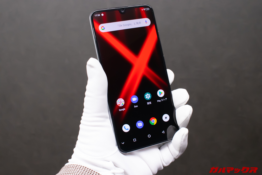 UMIDIGI Xは片手でのホールド感は良いけど片手操作は厳しい大きさ