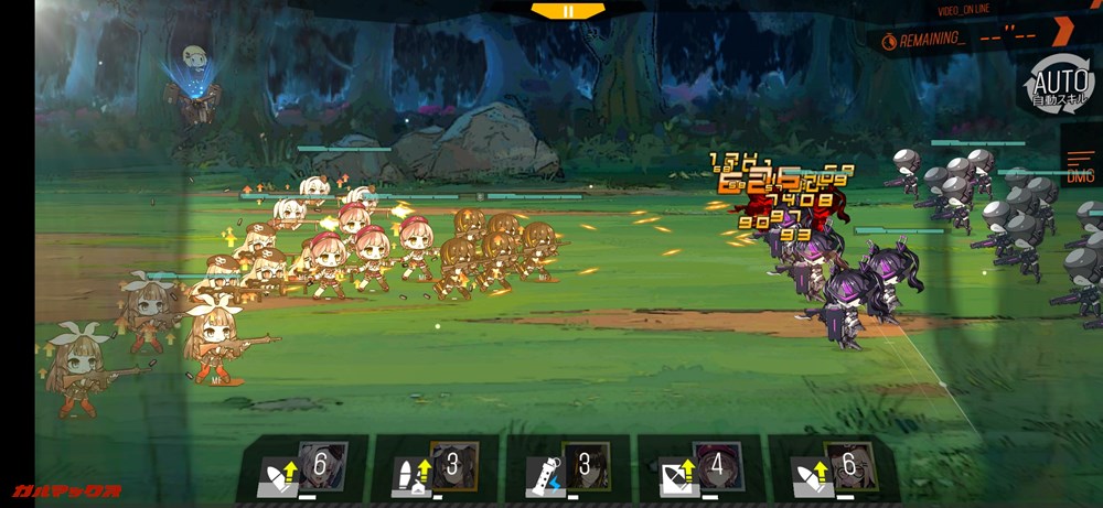 Xiaomi Redmi Note 8でドールズフロントライン