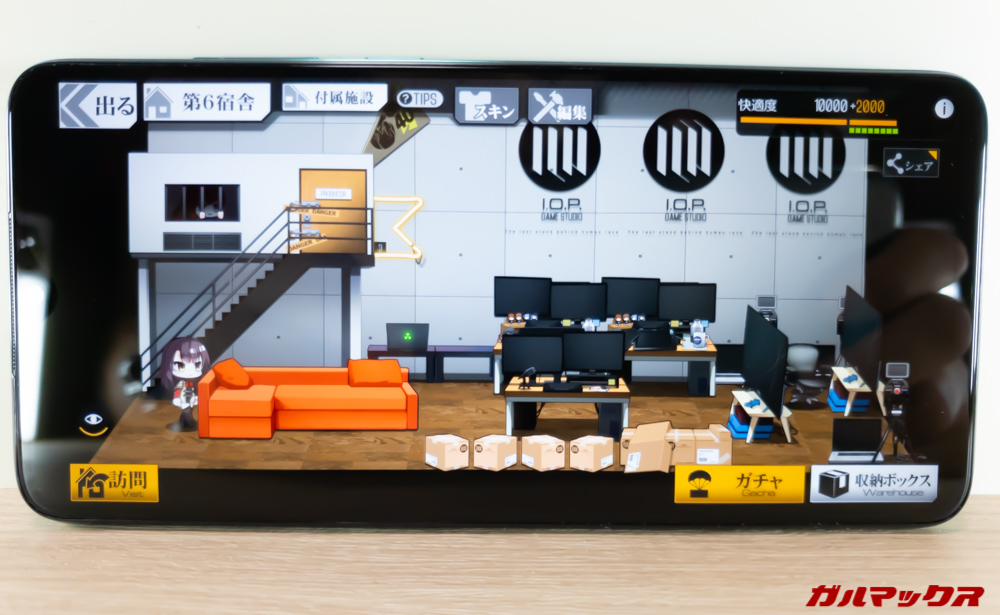 Xiaomi Redmi Note 8でドールズフロントライン