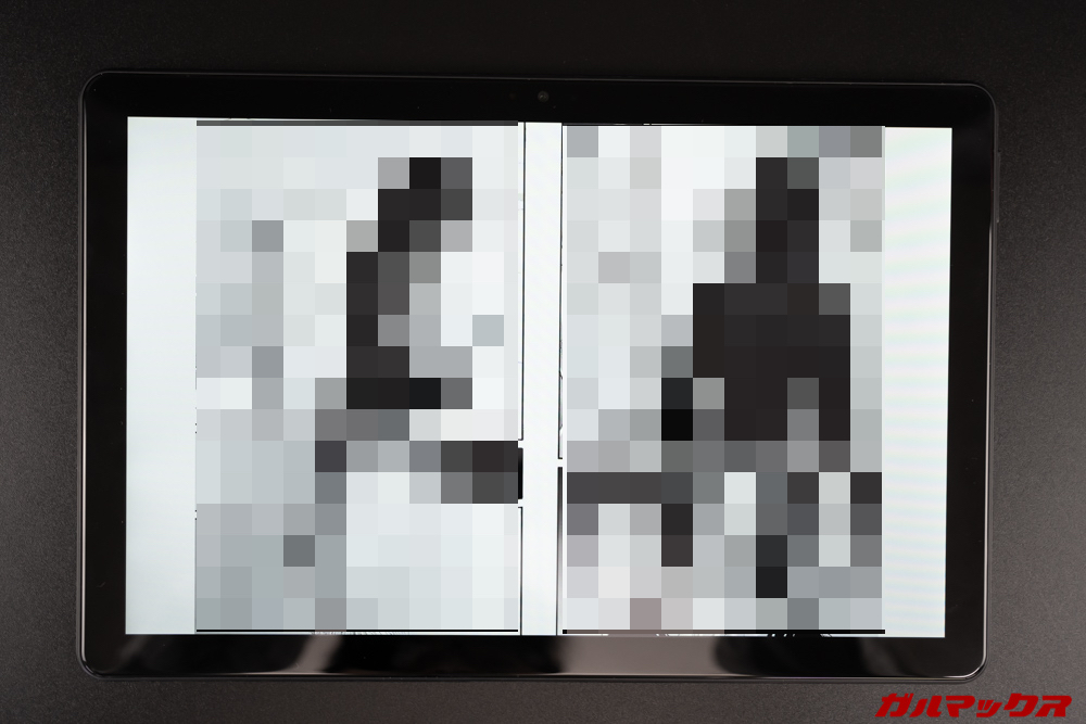 Teclast T30は10.1型クラスなので漫画の見開きも見やすい