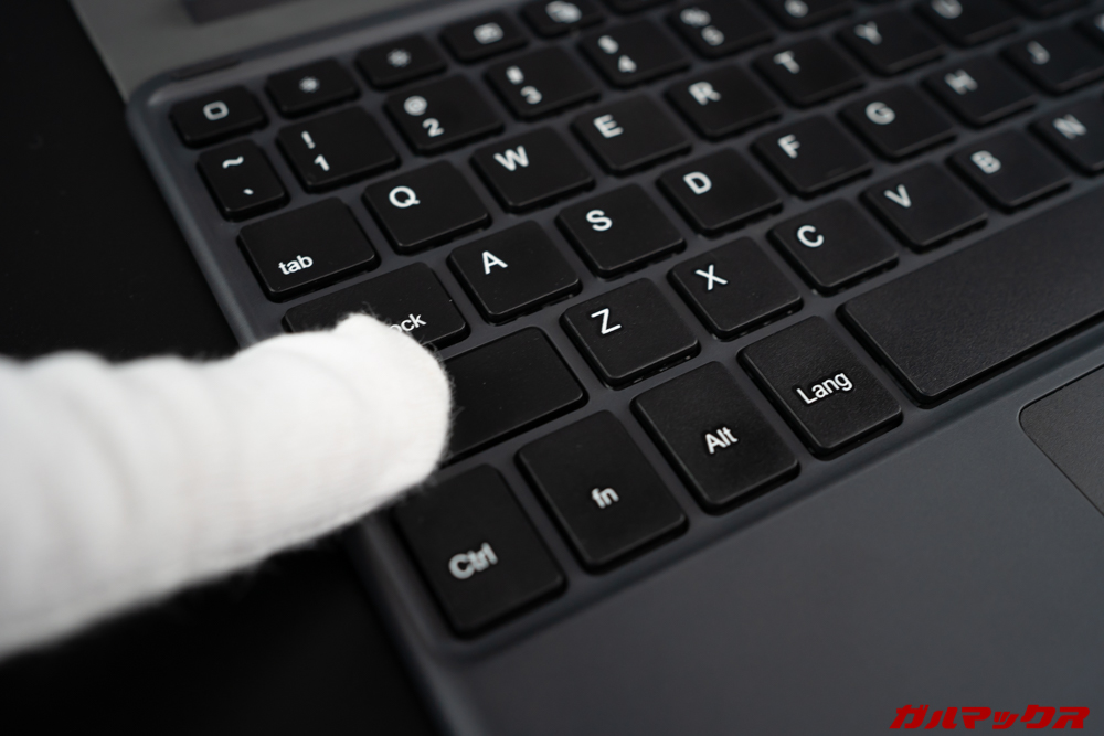 Teclast T30の打鍵感は悪くない