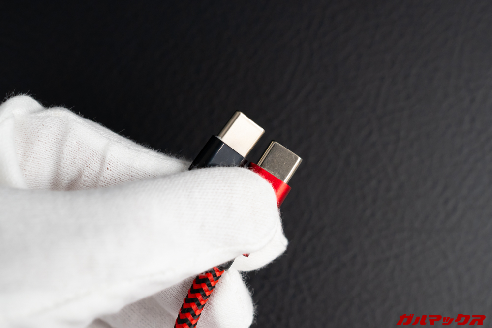 Ulefone Armor 7に付属のケーブルは端子先端がロングタイプ