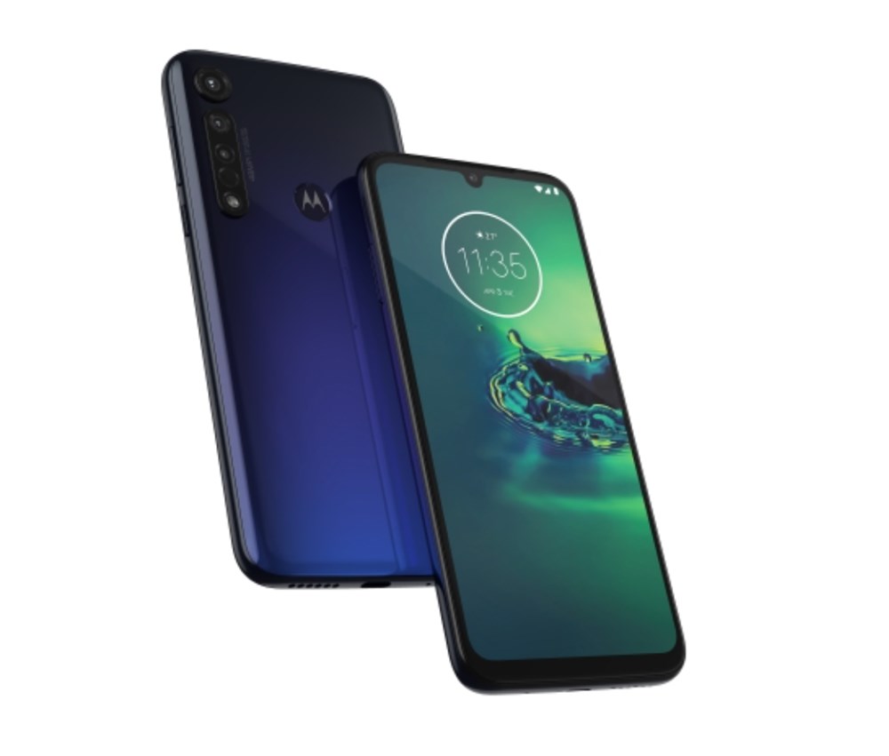 Moto G8 Plus コズミックブルー