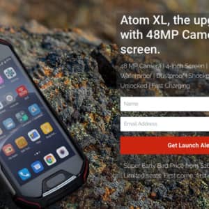 【小型タフネス系スマホ！】Unihertz Atomが少し大きくなって登場！その名もAtom L/Atom XL！