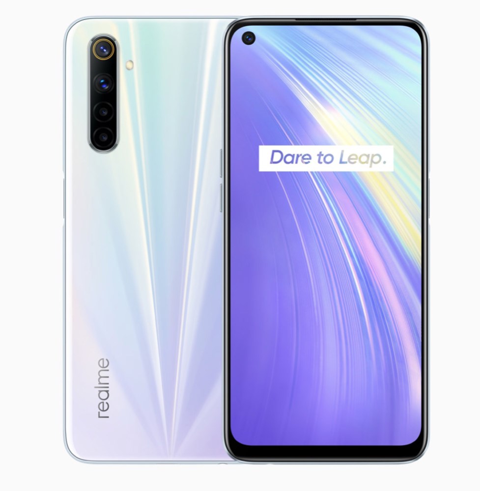 Realme 6 コメットホワイト