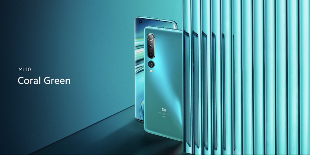 Xiaomi Mi10 コーラルグリーン
