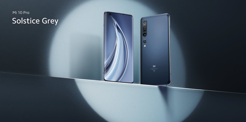Xiaomi Mi10 Pro ソルスティスグレー