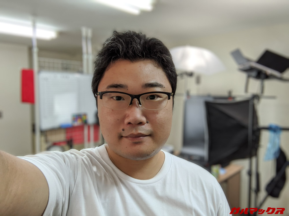 Pixel 4a/インカメラ/ポートレート