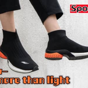 3Dプリント製ソール採用のソックス型スニーカー「Light more than light」クラファン開始！