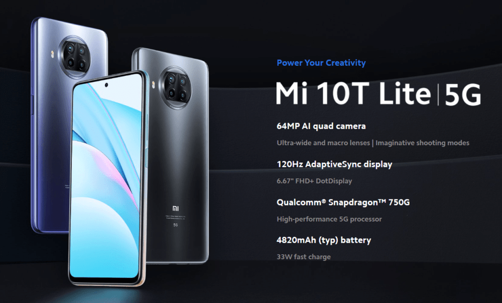 Xiaomi Mi 10T Lite