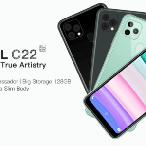 OUKITEL C22のスペックまとめ！特徴的な外観、3眼カメラ、128GB容量搭載のエントリーモデル
