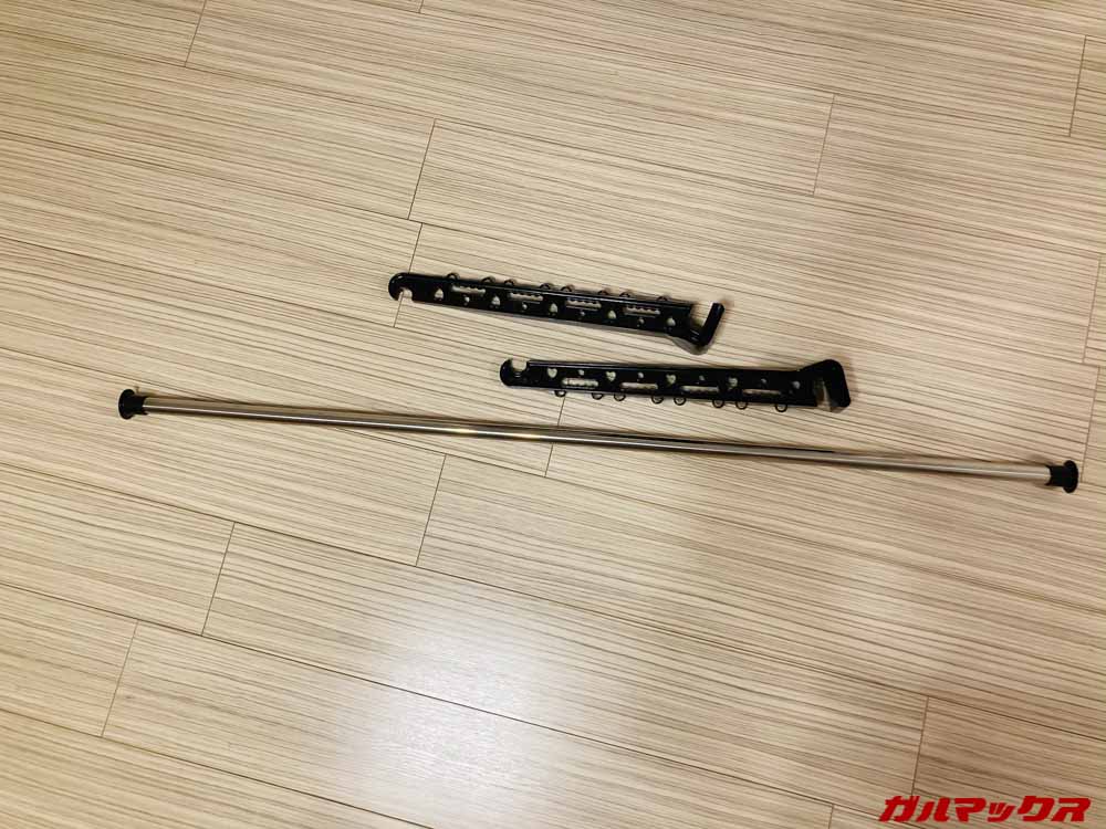 多機能折りたたみはしご踏み台乾燥ラック付