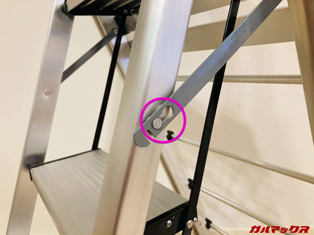 多機能折りたたみはしご踏み台乾燥ラック付