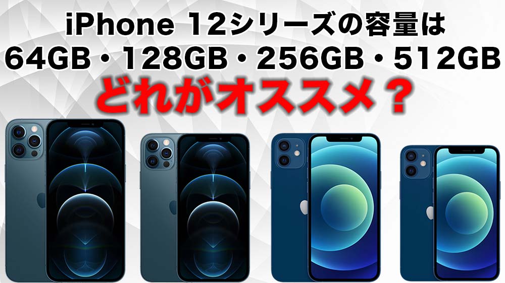 iPhone 12 Series Storage