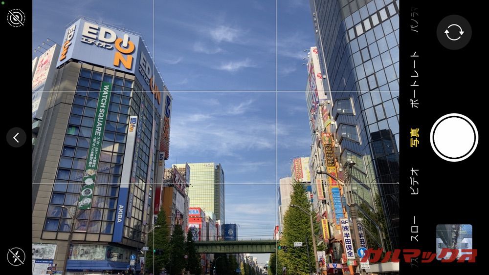 iPhone SEのカメラ