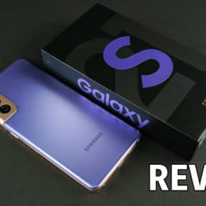 Galaxy S21 5Gのレビュー！小型で軽量。片手でも操作しやすくてとっても快適！