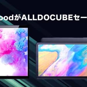 BanggoodがALLDOCUBEのタブレットセールを開催。人気のiPlayシリーズも対象