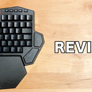 REDRAGONの片手用メカニカルキーボード「K585RGBTI」レビュー！FPS用にオススメ！