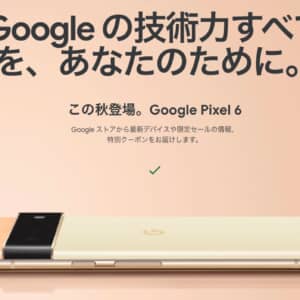 Google、Pixel 6 / 6 Proが公式サイトに登場！自社開発SoC「Tensor」を搭載！