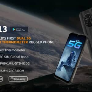 「OUKITEL WP13」発表！赤外線温度計搭載！ミドルハイ級の性能で約3万円のタフネススマホ