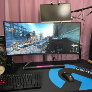 HUAWEI MateView GTのレビュー！臨場感が凄い湾曲34型ウルトラワイドゲーミングディスプレイ