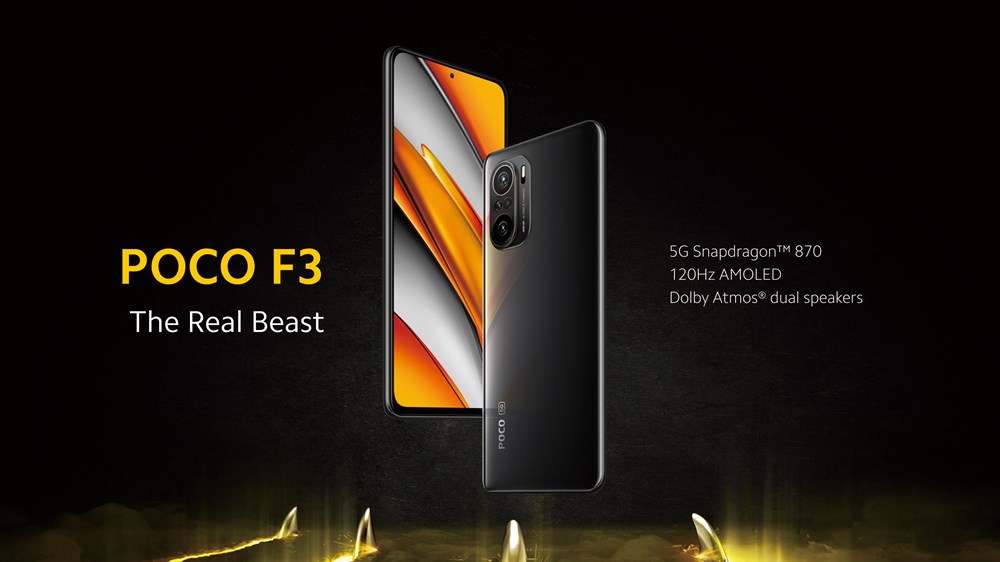 POCO F3/メモリ6GB