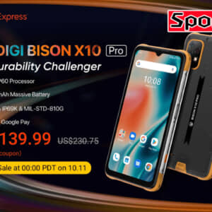 UMIDIGI「BISON X10」「X10 Pro」発表！IP69Kの頑丈タフネス機、Proは赤外線温度計を搭載