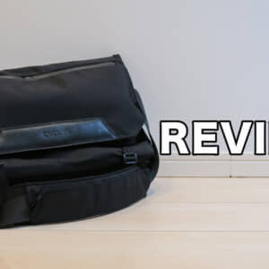 収納力が凄い「Evoon ショルダーバッグ」のレビュー！13型クラスのノートPCも入るよ！