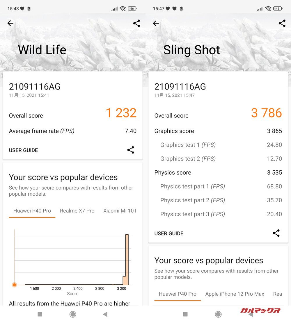 POCO M4 Proの3DMark