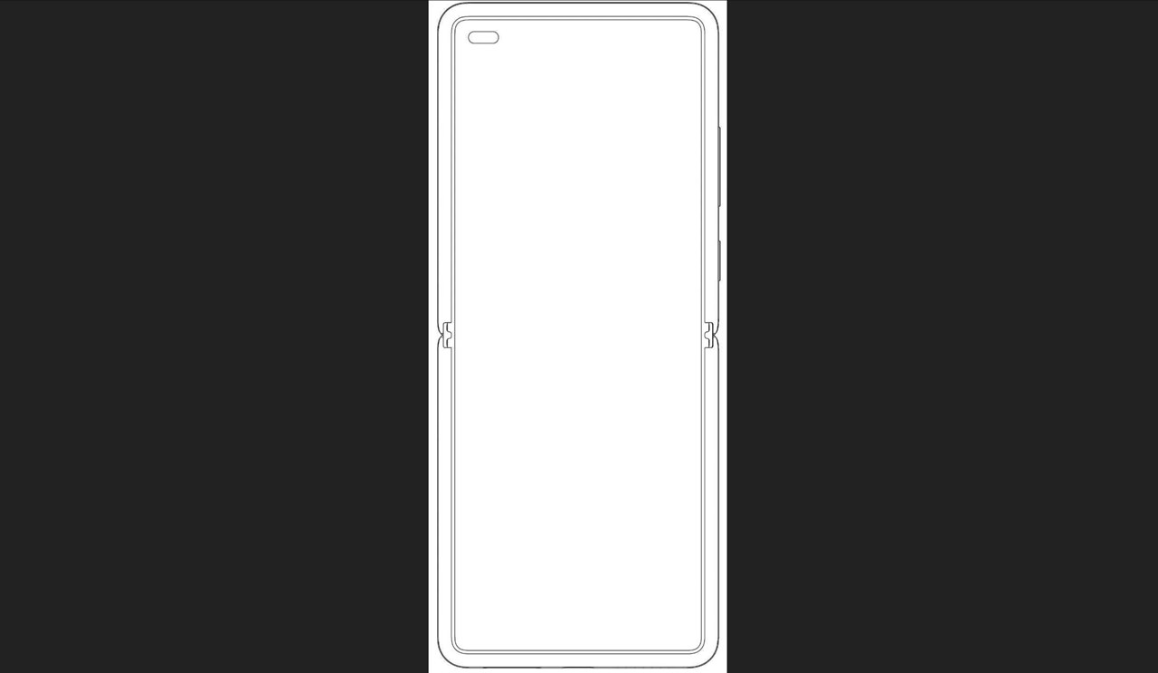 Xiaomi 折り畳みスマートフォン 特許図面