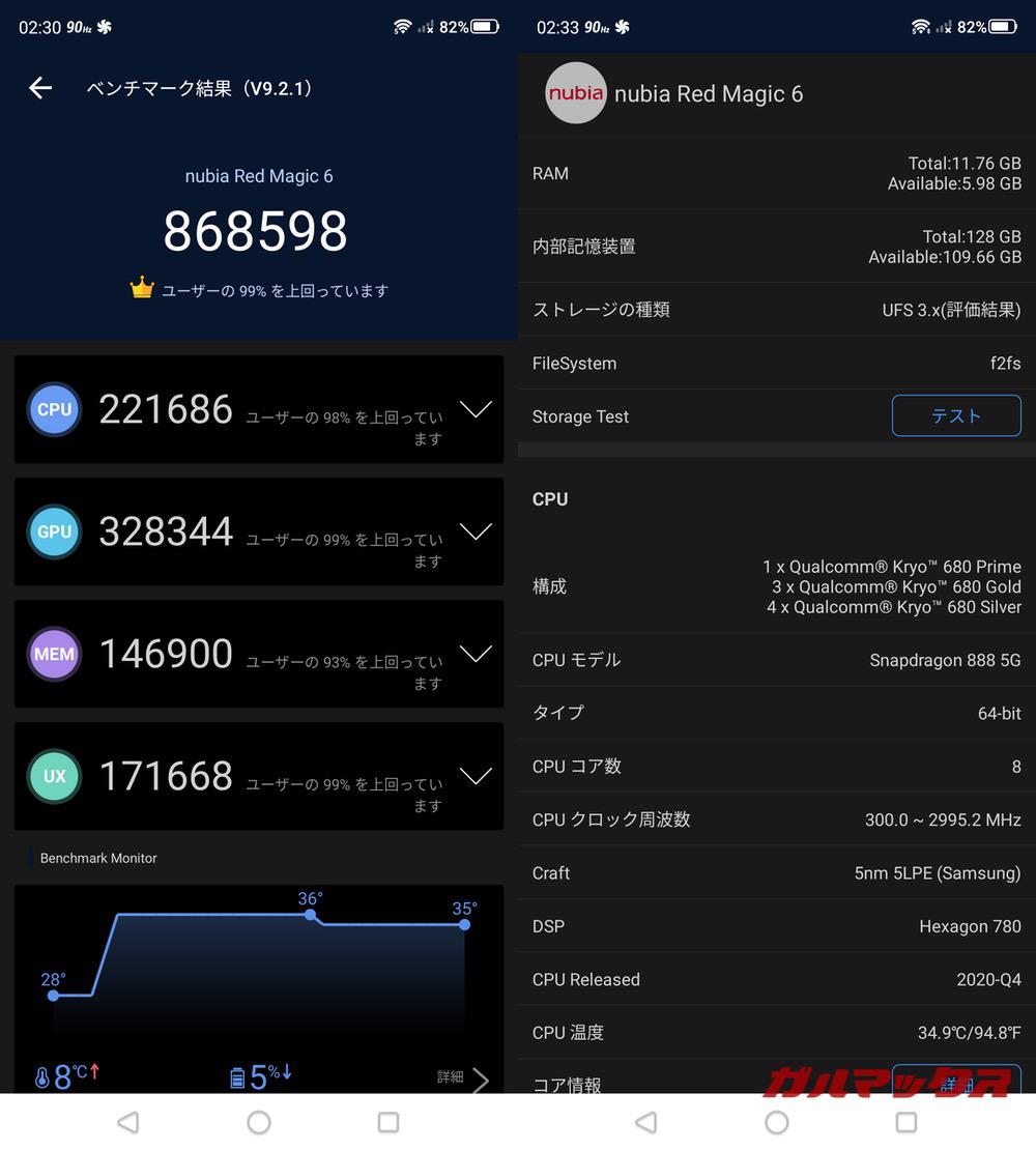 RedMagic 6S Pro antutu-01191551