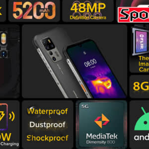 「Ulefone Armor 11T 5G」登場！サーモグラフィーカメラ搭載のタフネススマホ！