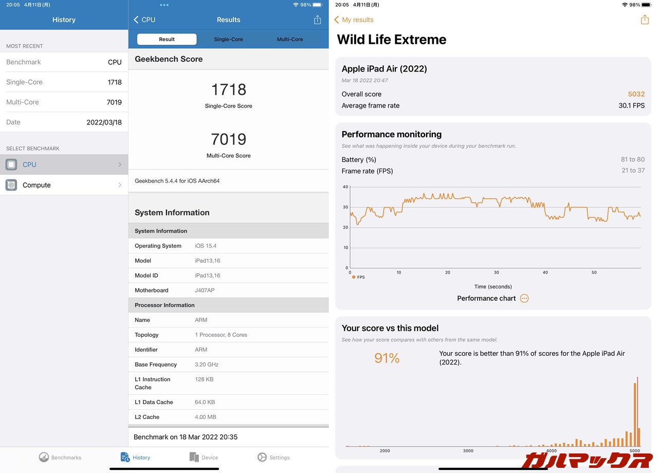 iPad Air(第5世代)