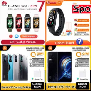 AliExpressで最新スマートバンドがセール！Redmiスマホも安くなってますよ！