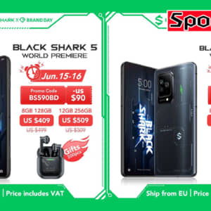 最新ゲーミングスマホ「Black Shark 5」「Black Shark 5 Pro」セール中ですよ！