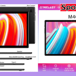 10.1インチAndroidタブレット「Teclast M40」が137ドル！SIM/SDカード対応、GPS搭載