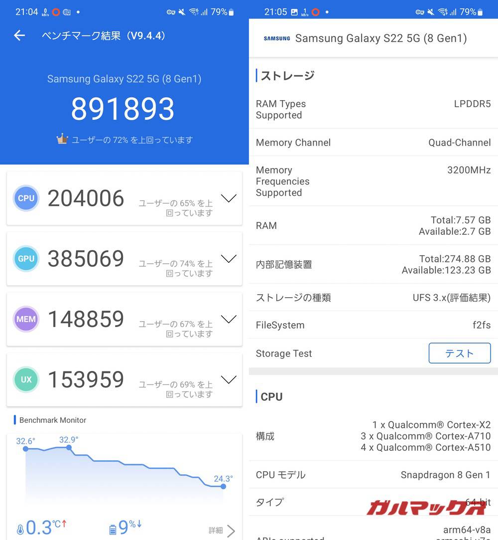 Galaxy S22 antutu-09091438