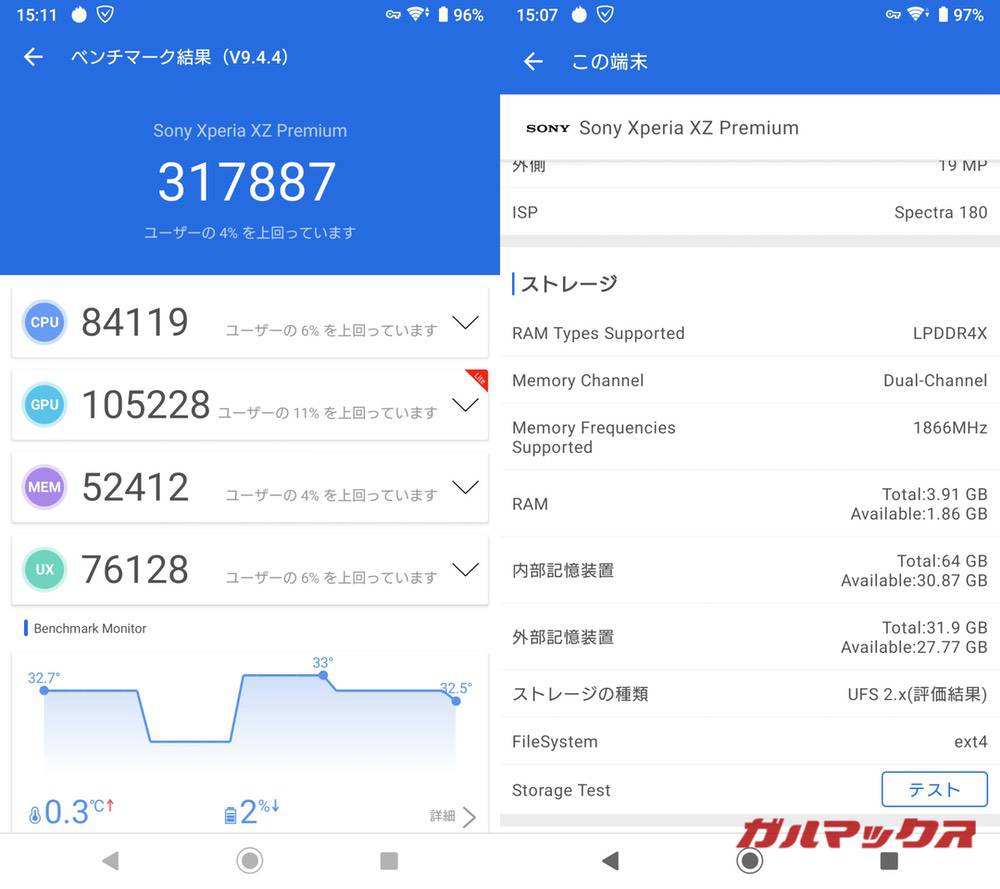 Xperia XZ Premium antutu-11141510