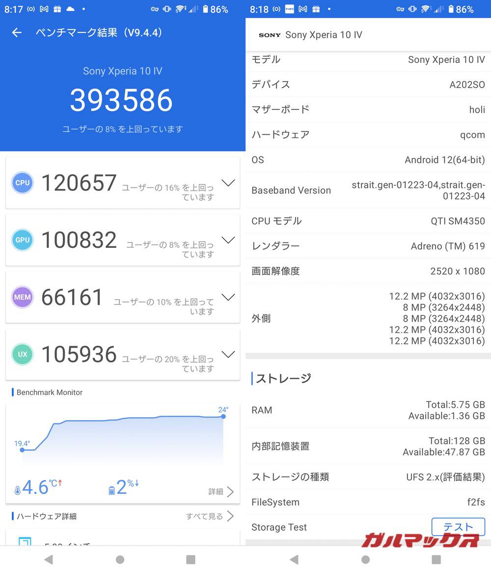 Xperia 10 Ⅳ antutu-12161527