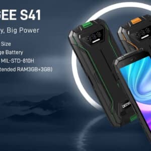 「DOOGEE S41」発表！5.5インチサイズと小ぶりなコンパクトタフネススマホ