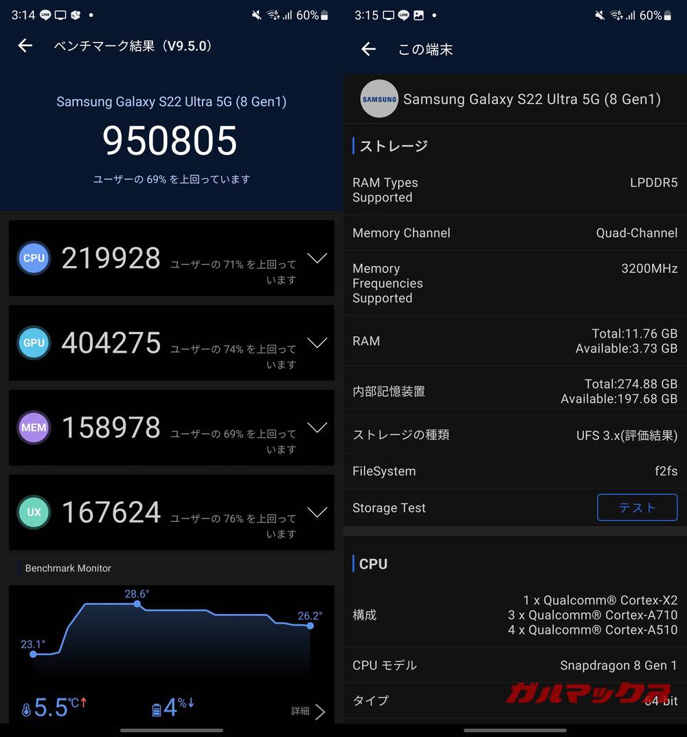 Galaxy S22 Ultra antutu-12221557
