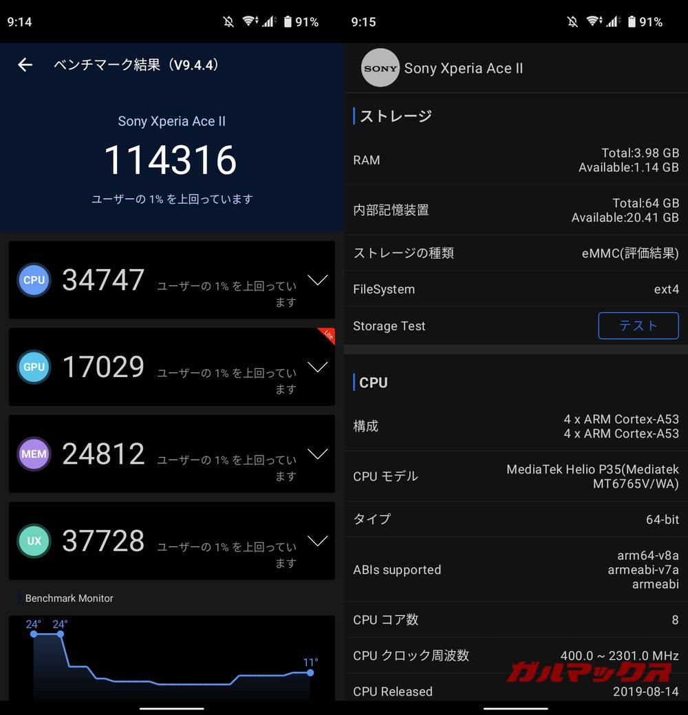 Xperia Ace II antutu-01111351