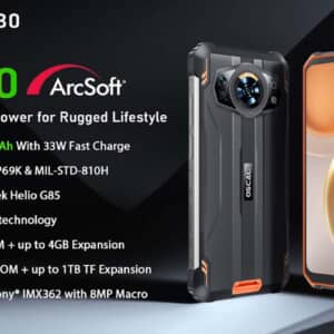 「OSCAL S80」が発売開始！Helio G85のミドル性能。バッテリーは13,000mAhと超大容量！