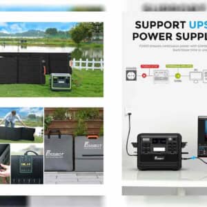 キャンプ・災害対策に必須！FOSSiBOTソーラーパネル＆バッテリーセットが限定セール中！