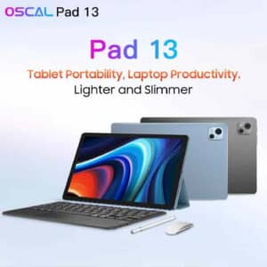 OSCAL Pad 13のスペック・対応バンドまとめ！前モデルから薄く軽くなり電池も増量！ストレージも2倍に！