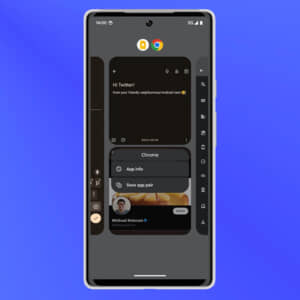 Android 14では2つのアプリをペア登録して素早く2画面起動できるかも