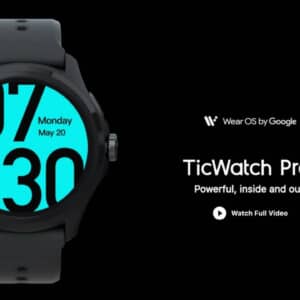 TicWatch Pro 5発表！2層式の超低消費電力ディスプレイを搭載するWear OSスマートウォッチ