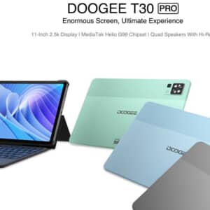 DOOGEE T30 Proのスペック・対応バンドまとめ！Helio G99にWQXGAディスプレイのプレミアムタブレット！